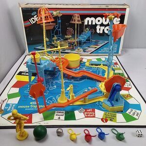 Mouse Trap Board Game Ideal Toy Company Rube Goldberg Classic Vintage 1975